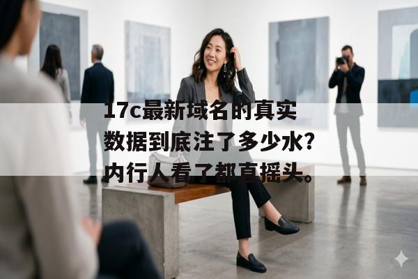 17c最新域名的真实数据到底注了多少水?内行人看了都直摇头。